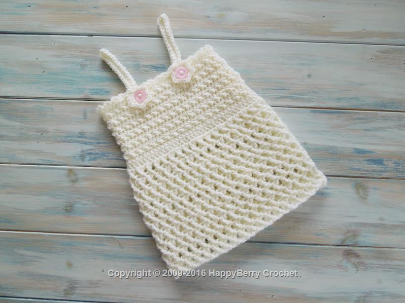 crochet baby sundress