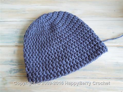 Simple Beanie for 0-6 months