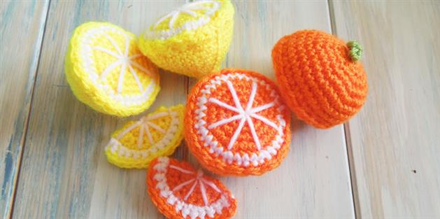Orange and Lemon Fruit Segments