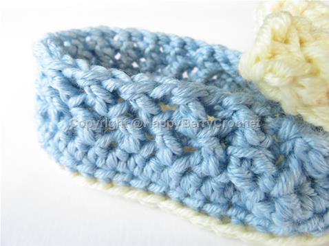 Textured Bow Baby Shoes
