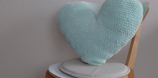 Giant Heart Pillow
