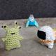 25 Yarn Scrap Mini Figures eBook