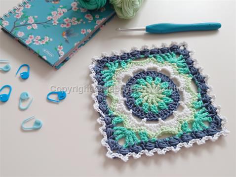 Mosaic Tile Granny Square