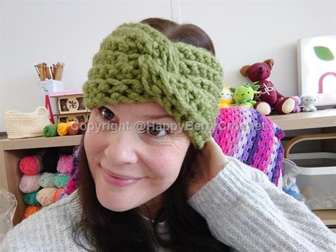 Easy Chunky Headband Earwarmer