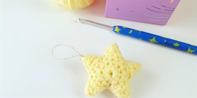 Mini Padded Crochet Star