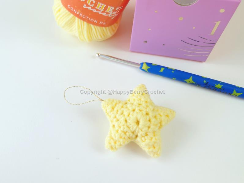 Mini Padded Crochet Star