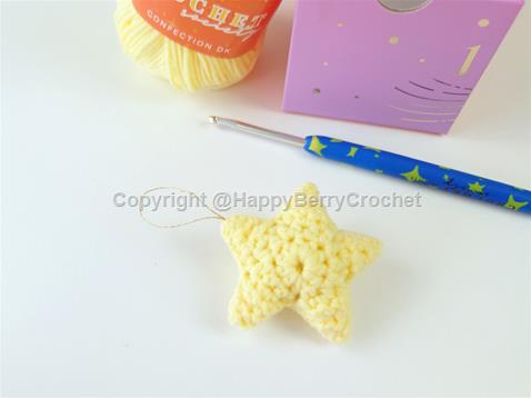 Mini Padded Crochet Star