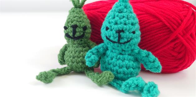 Mini Crochet Grinch