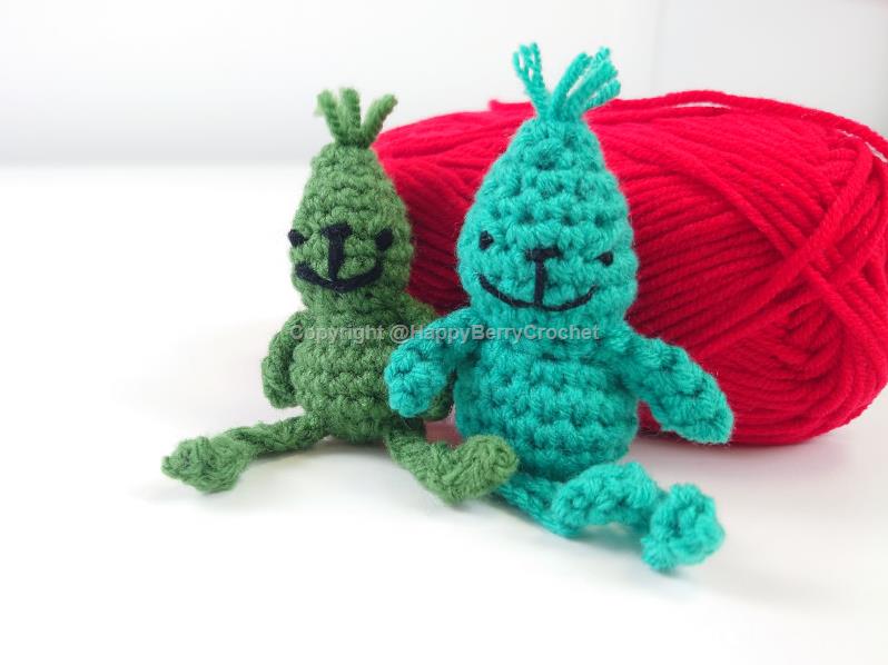 Mini Crochet Grinch