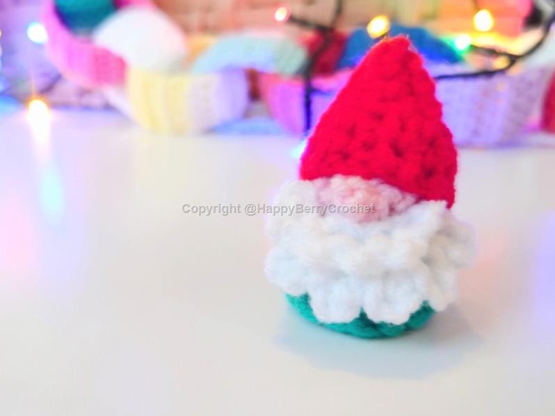Mini Crochet Gonk Gnome