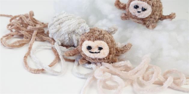 Mini Crochet Yeti