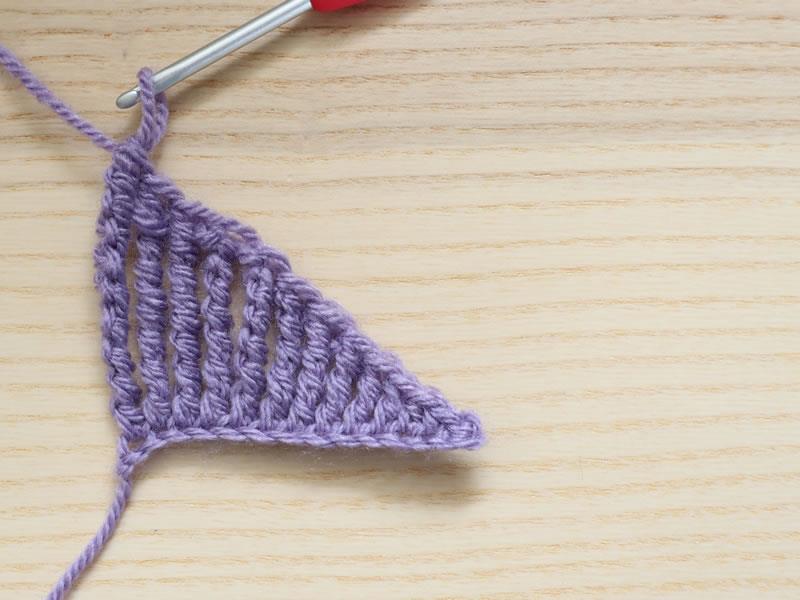 What do you call larger crochet stitches?